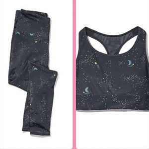 Victoria Secret - night sky workout set